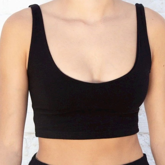 Brandy Melville black cropped tank top - Picture 1 of 3
